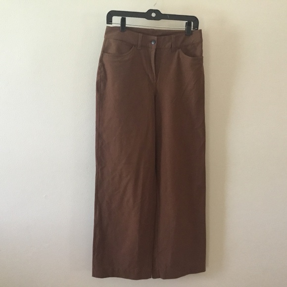 NEW Lululemon City Sleek 5 Pockets High-Rise Wide Leg Utilitech Pant (Size:27) - Picture 1 of 4